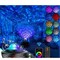 LED Ocean Wave Galaxy Starry Sky Projector Night Lamp Music Bluetooth Speaker